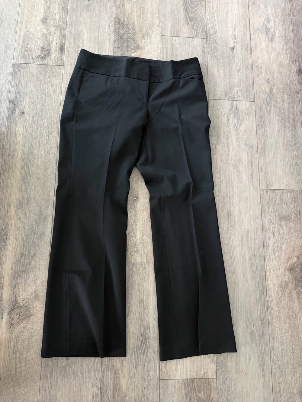 Express Black Boot-Cut Dress Pants